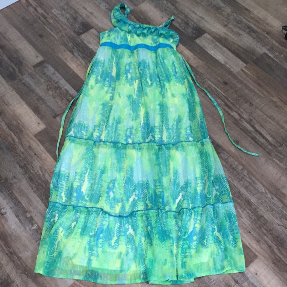 This is a beautiful justice dress.